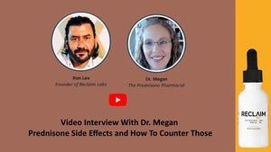 Video Interview With Dr. Megan - Prednisone Side Effects and How To Counter Those - Reclaim Labs
