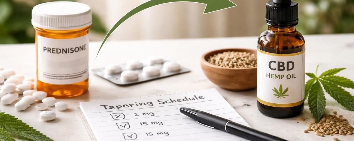Tapering Off Corticosteroids with CBD: A Safe Approach