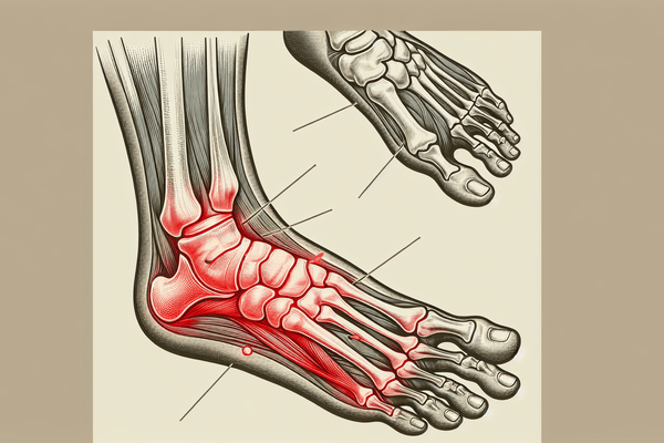 Top of Foot Pain Diagram: Understanding Causes