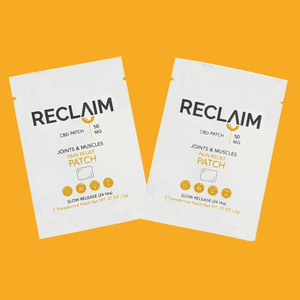 High Potency 50mg CBD Patches For Pain Relief - Reclaim Labs