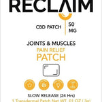 CBD pain relief patch with transdermal delivery system